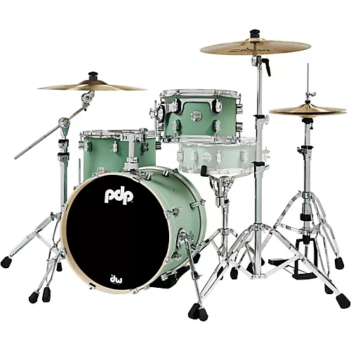 PDP by DW Concept Maple 3-Piece Bop Shell Pack Satin Black - musicians--Friend