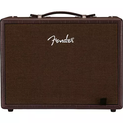 Fender Acoustic Junior 100W 1x8 Acoustic Guitar Combo Amplifier Dark Brown Vinyl - musicians--Friend