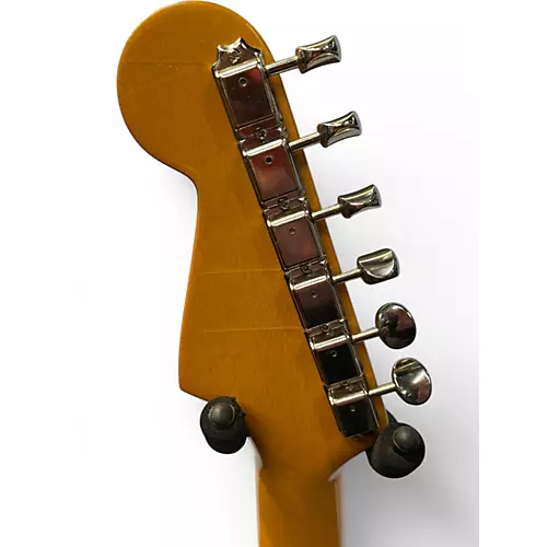 Used Fender Artist Series Eric Johnson Stratocaster Black Solid Body Electric Guitar Black - musicians--Friend