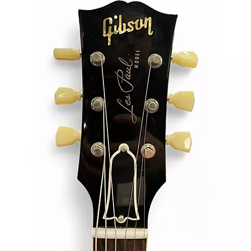 Used Gibson 56 Les Paul Standard Custom Gold Top Solid Body Electric Guitar Gold Top - musicians--Friend
