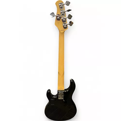 Used Sterling by Music Man SUB SERIES STING RAY 5 Black Electric Bass Guitar Black - musicians--Friend