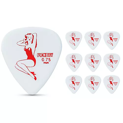 Pick Boy Heavy Metal Marilyn Celltex Guitar Picks 1.00 mm 10 Pack - musicians--Friend