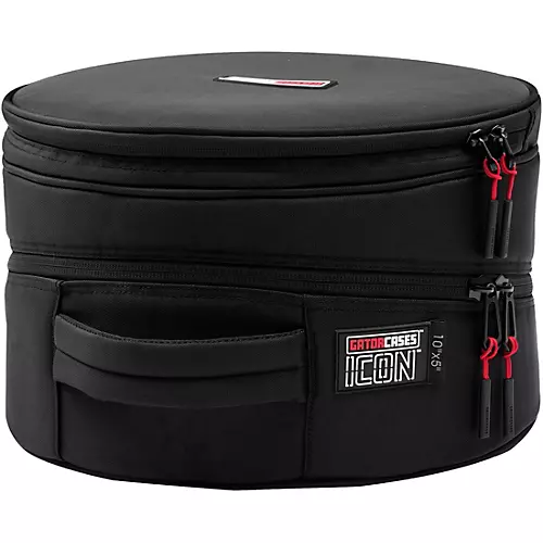 Gator Icon Snare Drum Bag 10 x 5 in. Black - musicians--Friend