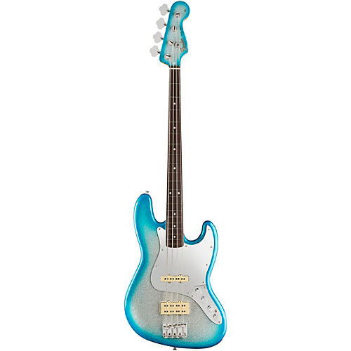Fender Limited Edition Blu DeTiger Player Plus Jazz Bass Sky Burst Sparkle - musicians--Friend