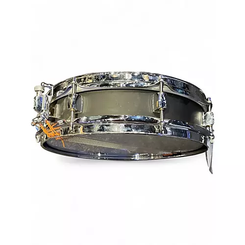 Used Pearl 13X3.5 Power Piccolo Snare Black Drum Black 191 - musicians--Friend