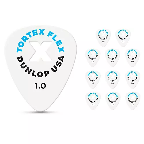 Dunlop Tortex Flex X Pick 1.0 mm 72 Pack - musicians--Friend
