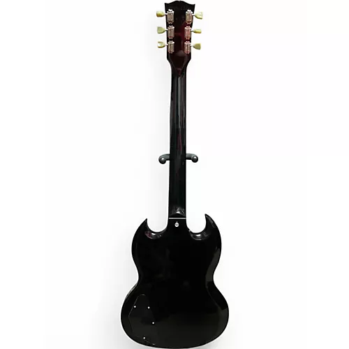 Used 2005 Gibson SG Standard Black Solid Body Electric Guitar Black - musicians--Friend