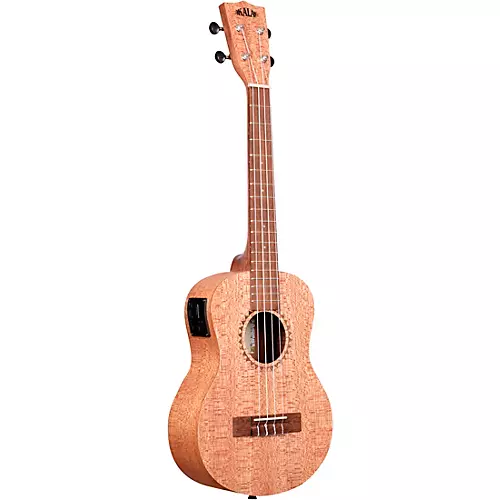 Kala Burled Meranti Tenor Acoustic Electric Ukulele Natural - musicians--Friend