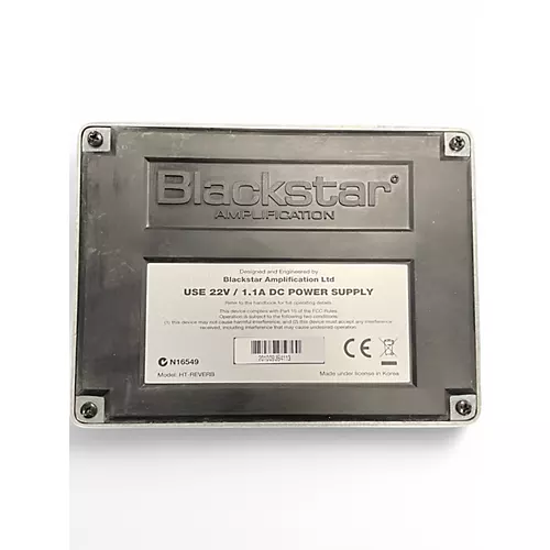 Used Blackstar HT-Reverb Effect Pedal - musicians--Friend
