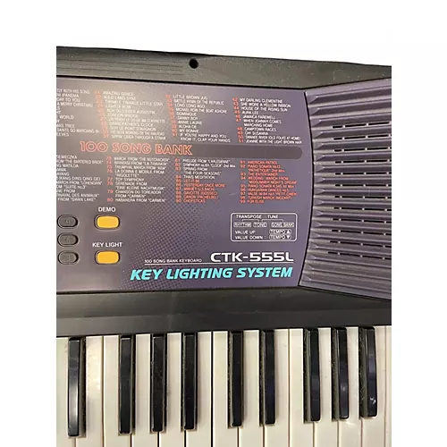 Used Casio CTK555L Keyboard Workstation - musicians--Friend