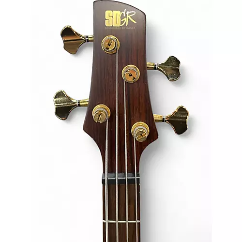 Used Ibanez SR1900 Natural Electric Bass Guitar Natural - musicians--Friend
