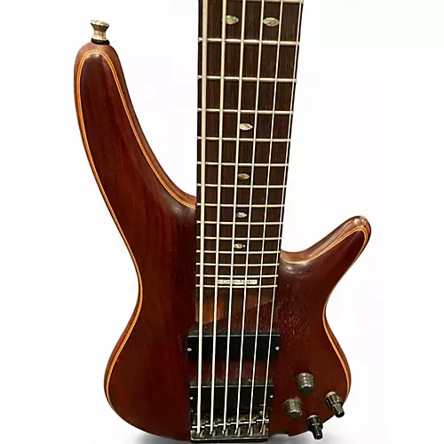 Used Ibanez SR1306 natural Electric Bass Guitar natural - musicians--Friend