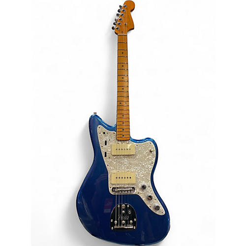 Used Fender American Ultra Jazzmaster Cobra Blue Solid Body Electric Guitar Cobra Blue - musicians--Friend
