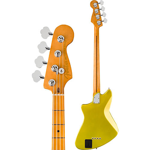 Fender American Ultra II Meteora Bass Maple Fingerboard Solar Flare - musicians--Friend