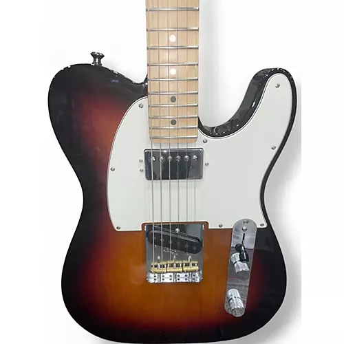 Used Fender American Performer Telecaster Hum 3 Tone Sunburst Solid Body Electric Guitar 3 Tone Sunburst - musicians--Friend