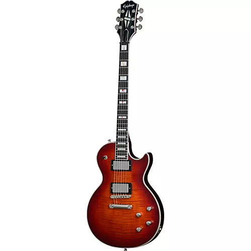 Epiphone Les Paul Prophecy Electric Guitar Aged Bengal Tiger Burst - musicians--Friend
