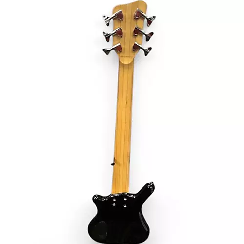 Used 2018 Warwick Pro Series Thumb 6 Nirvana Black Electric Bass Guitar Nirvana Black - musicians--Friend