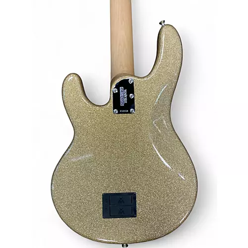 Used Ernie Ball Music Man StingRay Special H Deep Gold Sparkle Electric Bass Guitar Deep Gold Sparkle - musicians--Friend