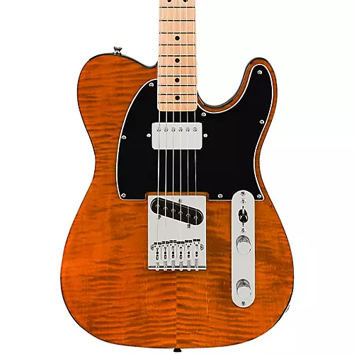 Squier Affinity Series Telecaster FMT SH Maple Fingerboard Electric Guitar Mocha - musicians--Friend