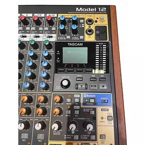Used TASCAM MODEL 12 Line Mixer - musicians--Friend
