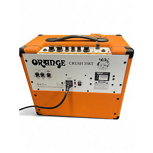 Used Orange Amplifiers Crush 35RT Guitar Combo Amp - musicians--Friend