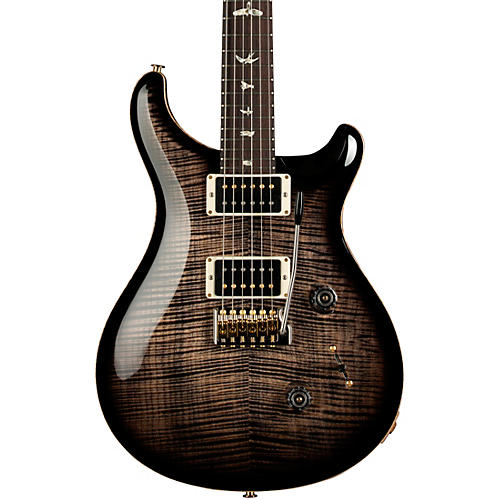 PRS Custom 24 10-Top Electric Guitar Black Gold Wraparound Burst - musicians--Friend