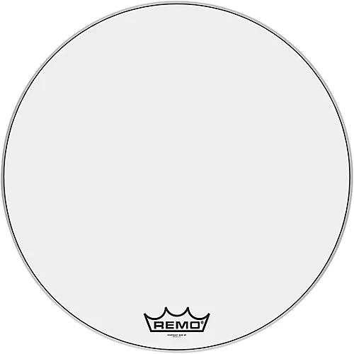 Remo Powermax Ultra White Crimplock Bass Drum Head 26 in. - musicians--Friend