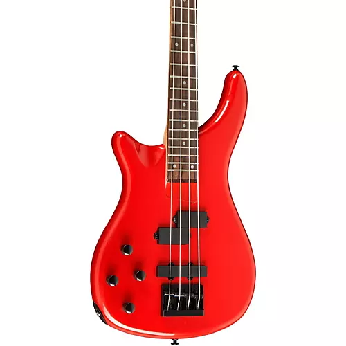 Rogue LX200BL Left-Handed Series III Electric Bass Guitar Candy Apple Red - musicians--Friend