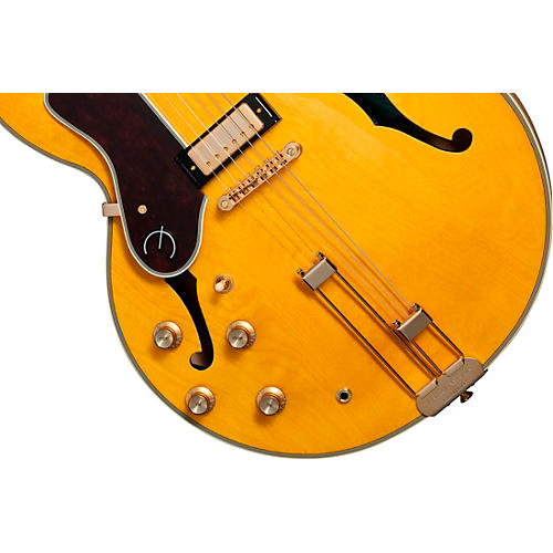 Epiphone Sheraton Left-Handed Semi-Hollow Electric Guitar Natural - musicians--Friend