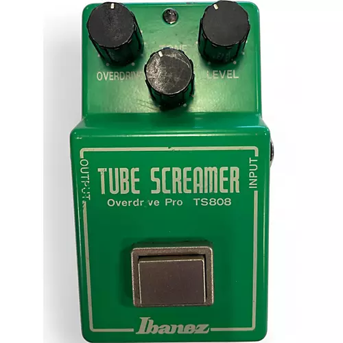 Used Ibanez TS808 Reissue Tube Screamer Distortion Effect Pedal - musicians--Friend