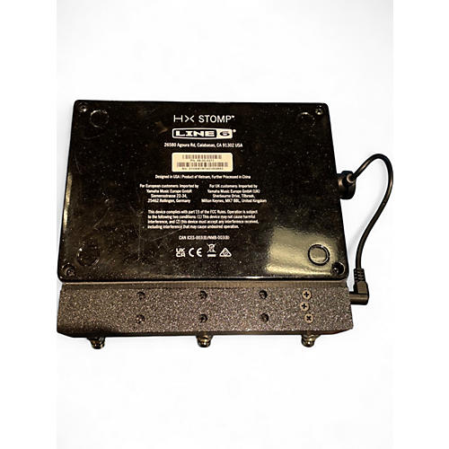 Used Line 6 HX Stomp with Pedalnetics Frontaux Effect Processor - musicians--Friend