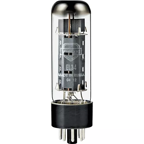 Mullard EL34 Tube Medium/Green Duet - musicians--Friend