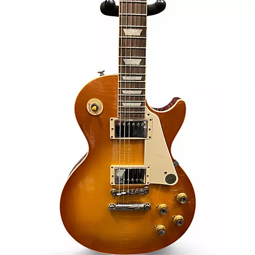 Used Gibson Les Paul Standard 1960S Neck Unburst Solid Body Electric Guitar Unburst - musicians--Friend