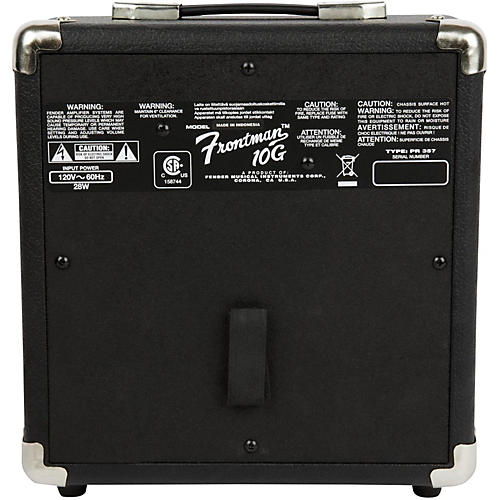Fender Frontman 10G 10W Guitar Combo Amp Black - musicians--Friend