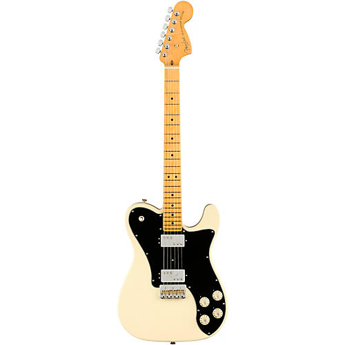 Fender American Professional II Telecaster Deluxe Maple Fingerboard Electric Guitar Mystic Surf Green - musicians--Friend