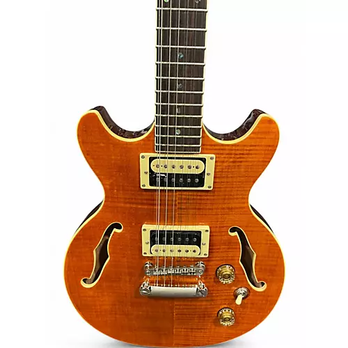 Used Dean Boca 12 Brown Solid Body Electric Guitar Brown - musicians--Friend