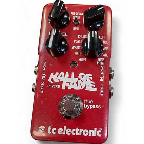 Used TC Electronic Hall Of Fame Reverb Effect Pedal - musicians--Friend