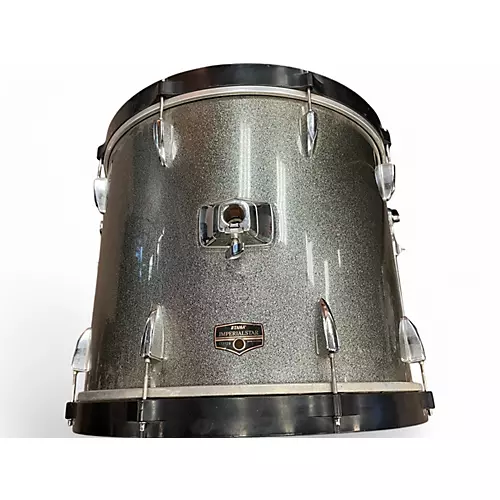 Used TAMA 4 Piece Imperialstar COSMIC SILVER SPARKLE Drum Kit COSMIC SILVER SPARKLE - musicians--Friend
