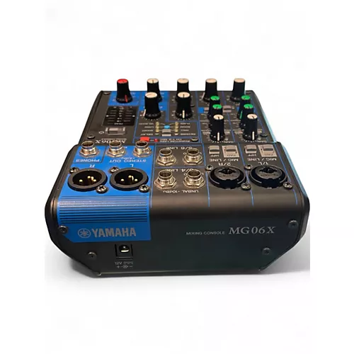 Used Yamaha MG06X Unpowered Mixer - musicians--Friend