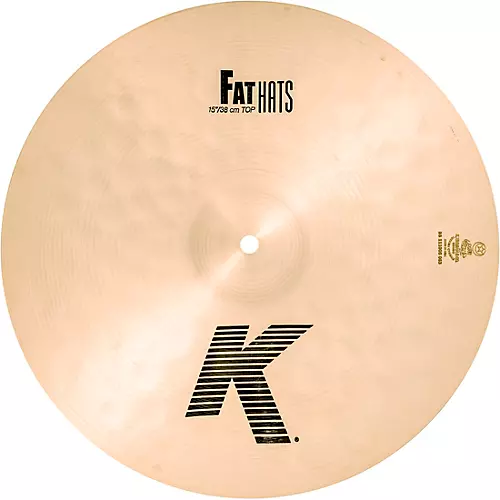 Zildjian K Fat Hat Hi-Hat 15 in. Pair - musicians--Friend