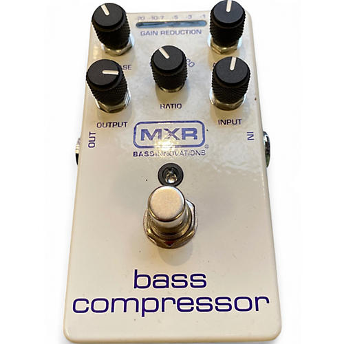 Used MXR M87 Bass Compressor Bass Effect Pedal - musicians--Friend