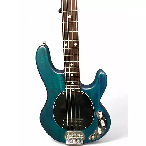 Used Sterling by Music Man Ray5 5 String Black Electric Bass Guitar Black - musicians--Friend