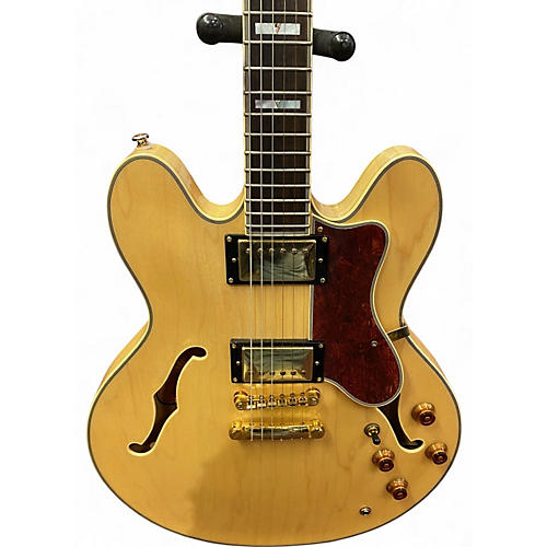 Used Epiphone Sheraton II Natural Hollow Body Electric Guitar Natural - musicians--Friend