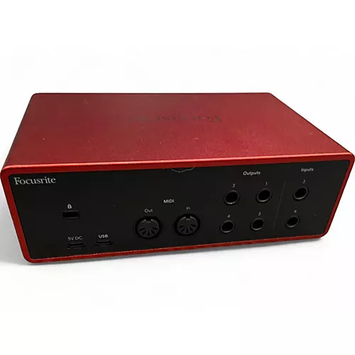 Used 2023 Focusrite Scarlett 4i4 Audio Interface - musicians--Friend