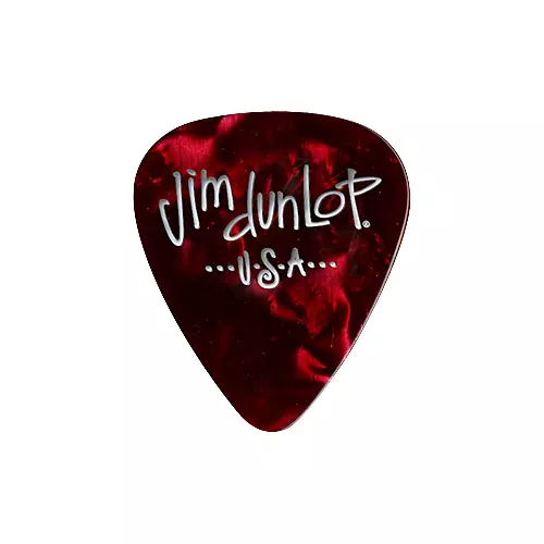Dunlop Premium Celluloid Classic Guitar Picks 1 Dozen Purple Pearloid Medium - musicians--Friend