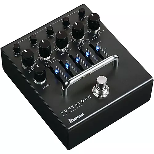 Ibanez Pentatone 5-Band Parametric EQ Effects Pedal Black - musicians--Friend