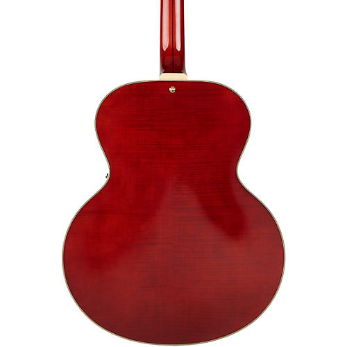 D'Angelico Excel Series Style B Throwback Hollowbody Electric Guitar with USA Seymour Duncan Floating Mini Humbucker Viola - musicians--Friend
