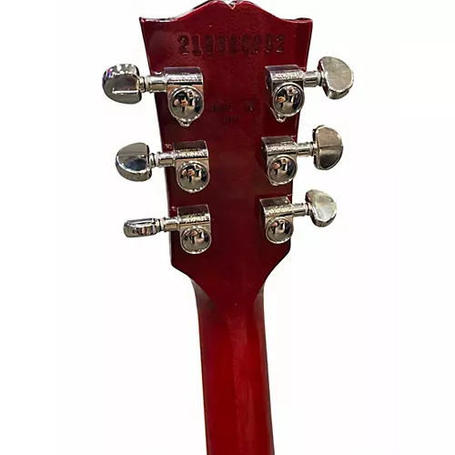 Used 2023 Gibson Les Paul Standard 1960S Neck Cherry Solid Body Electric Guitar Cherry - musicians--Friend