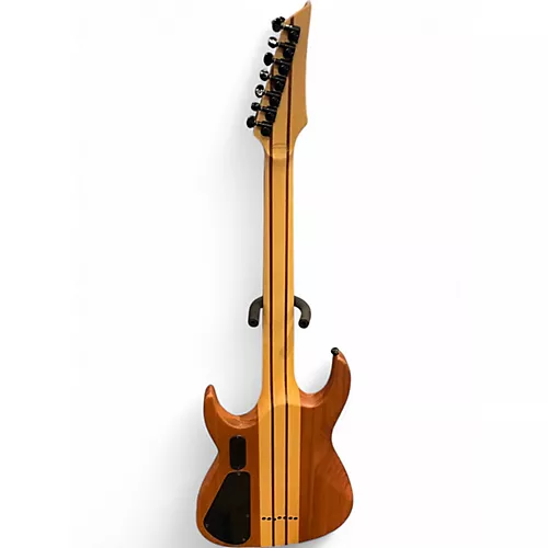 Used Agile Septor Elite 728 Natural Solid Body Electric Guitar Natural - musicians--Friend