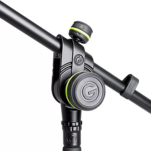 Gravity Stands Microphone Stand With Folding Tripod Base 2-Point Adjusting Boom - musicians--Friend